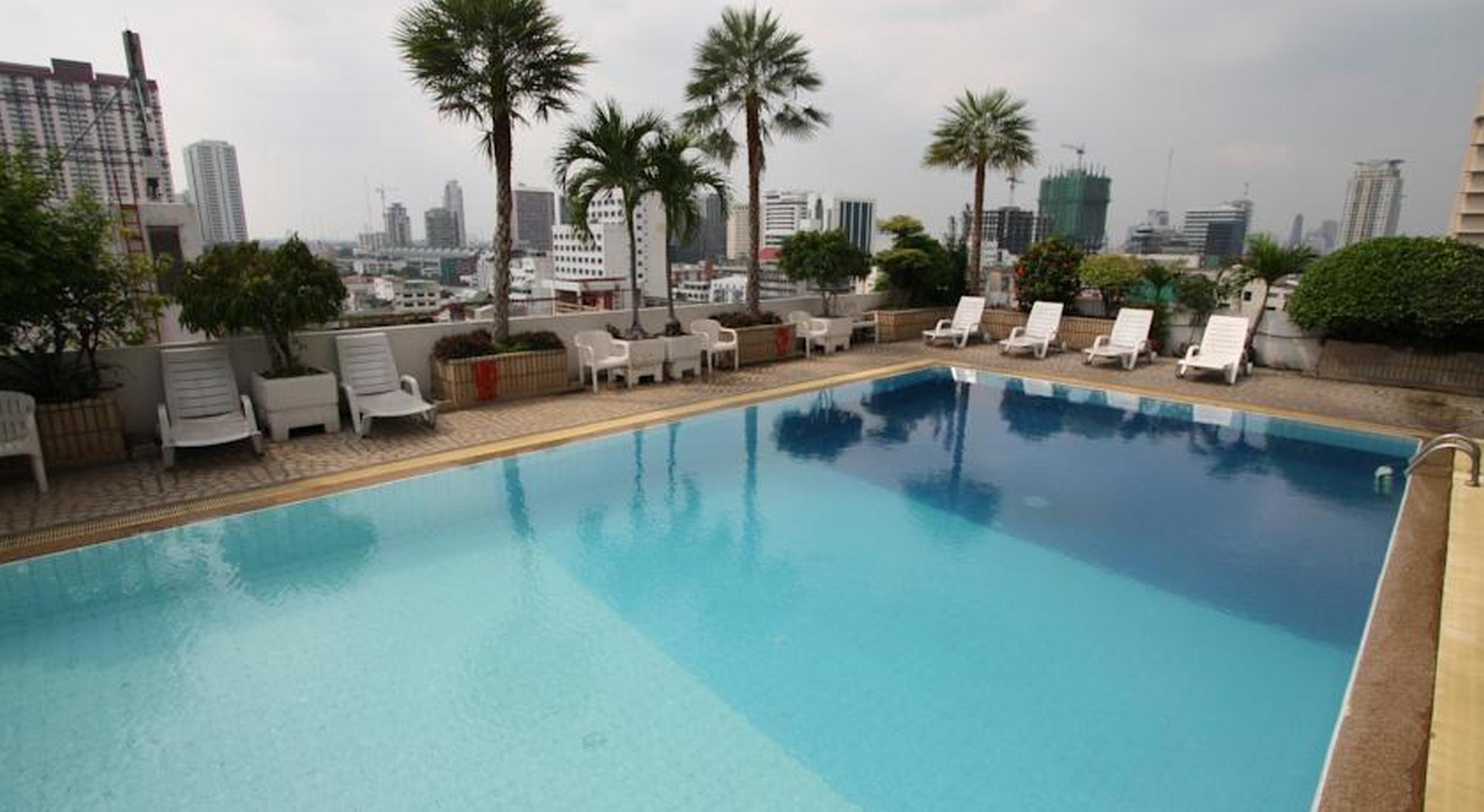 Baiyoke Suite Hotel Bangkok Exteriör bild