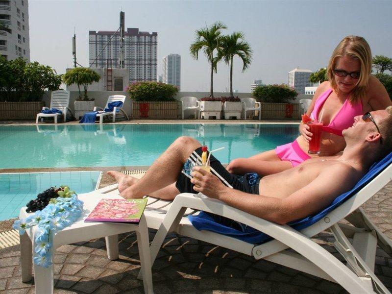 Baiyoke Suite Hotel Bangkok Exteriör bild